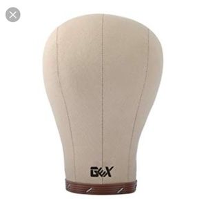 GEX Cork Canvas Block Head Mannequin